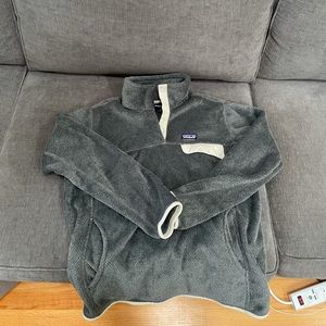 Patagonia pullover - grey, size xl, like new!